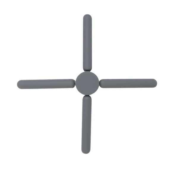 Kilougeis Clearance Foldable Silicone Trivets, 1Pc Expandable Trivets for Dishes, Hot Pots and Pans Anti-Slip Heat Water Resistant Hot Pads