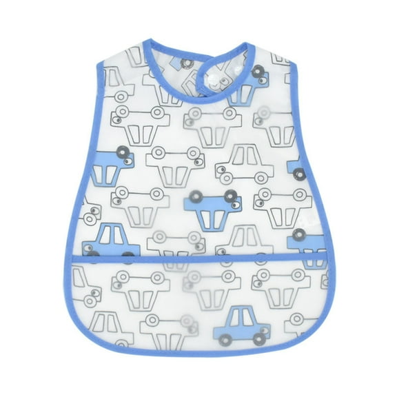 Kilougeis Hot sale Short Sleeve Bib For Girl Or Boy Toddler And Kids For 13 Years Large Size Must Have For Junior Children Eating Mess Saving Soft Fabric Apron For Play Dese