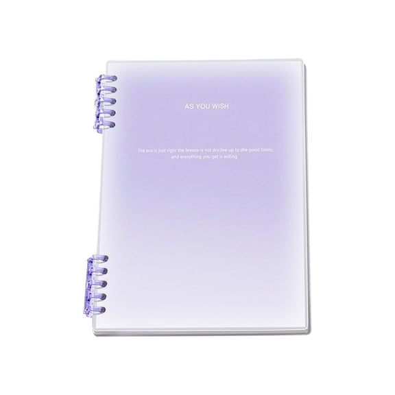 Kilougeis Student Essentials Binder Notebook,Spiral Notebook,Detachable Loose Leaf Notebook,Customizable,Thick Refillable Notebook