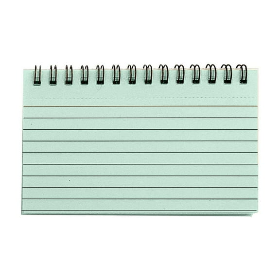 Kilougeis Student Essentials Multicolor Index Cards,Ruled Index Cards Sprial Note Taking Paper for School Learning Memory Recipe Diy Greeting Card