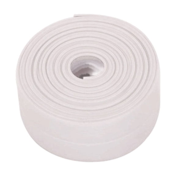 Kilougeis Under $5 Self Adhesive Waterproof Caulk Strip for Bathroom Kitchen Bathtub Toilet Walls Floors Tiles Wallpaper Decor