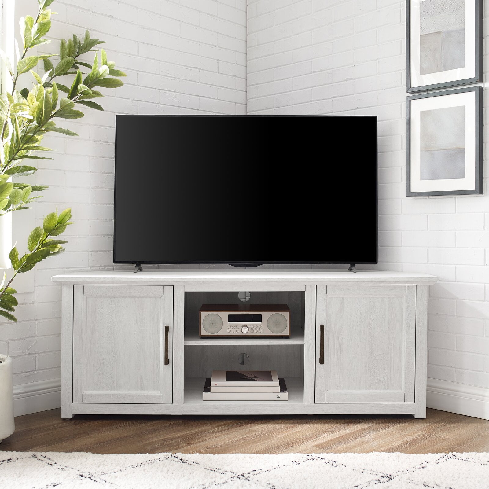 Kilroy Corner TV Stand for TVs up to 60