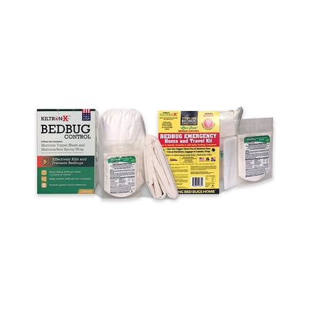 KiltronX Live-Free Bed Bug 5 Piece + 2 Bonus Platinum Set (Queen)