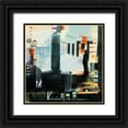 thumbnail image 1 of Kim 12x12 Black Ornate Wood Framed with Double Matting Museum Art Print Titled - One way, 1 of 4