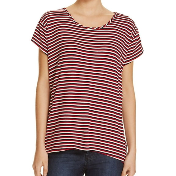 Kim & Cami Womens Colorblocked Basic T-Shirt, Multicoloured, Large