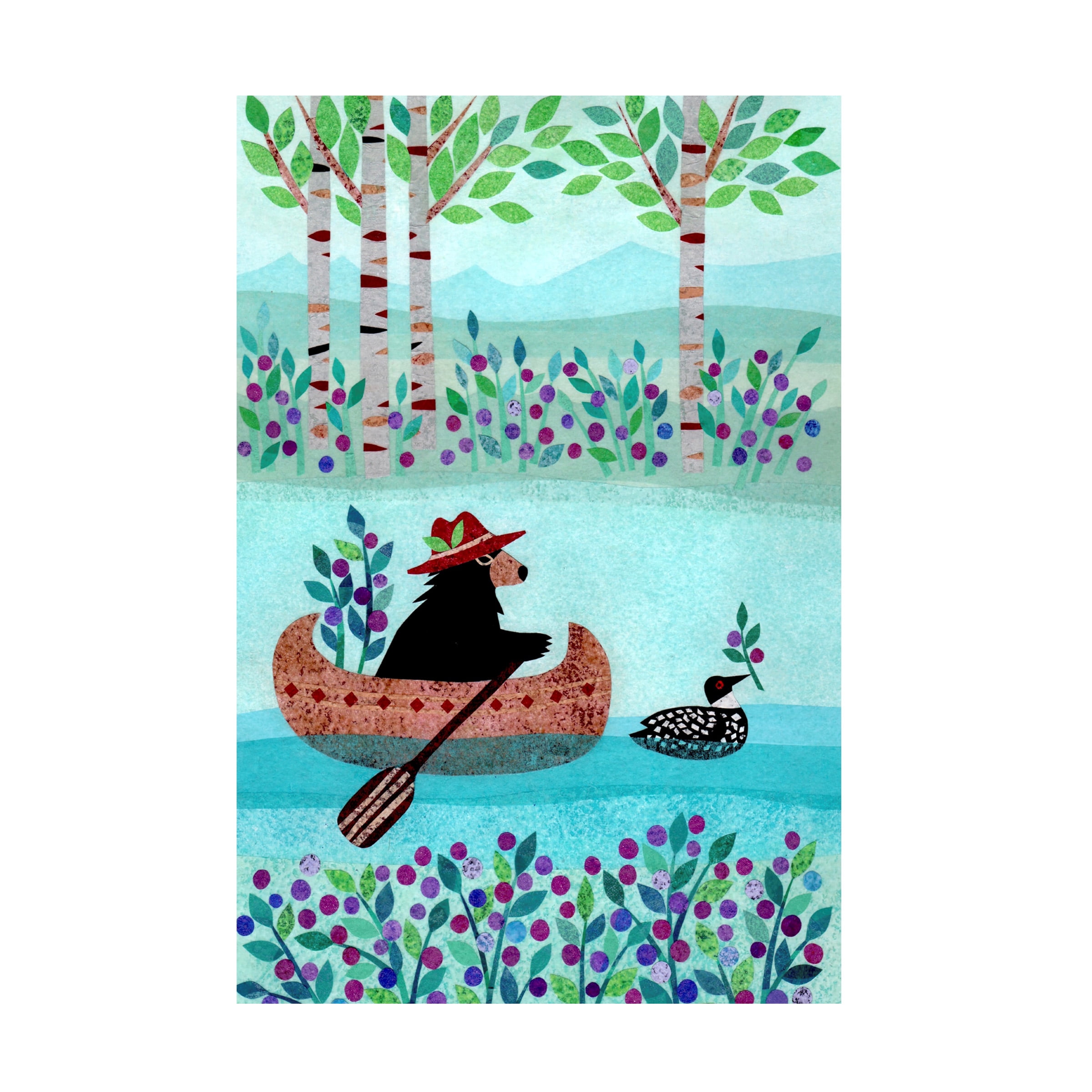 Kim Conway 'Forest Creatures II' Canvas Art