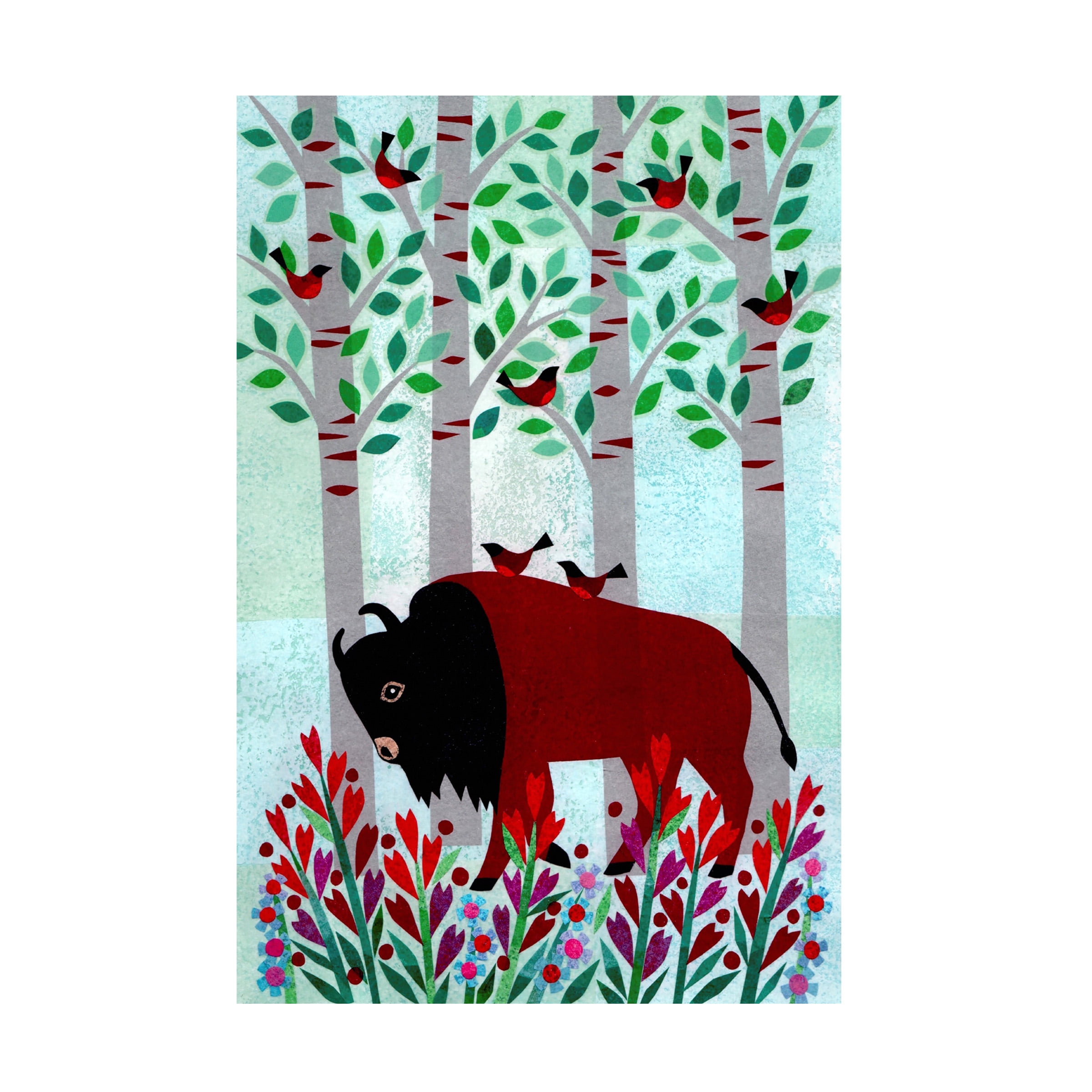 Kim Conway 'Forest Creatures VI' Canvas Art