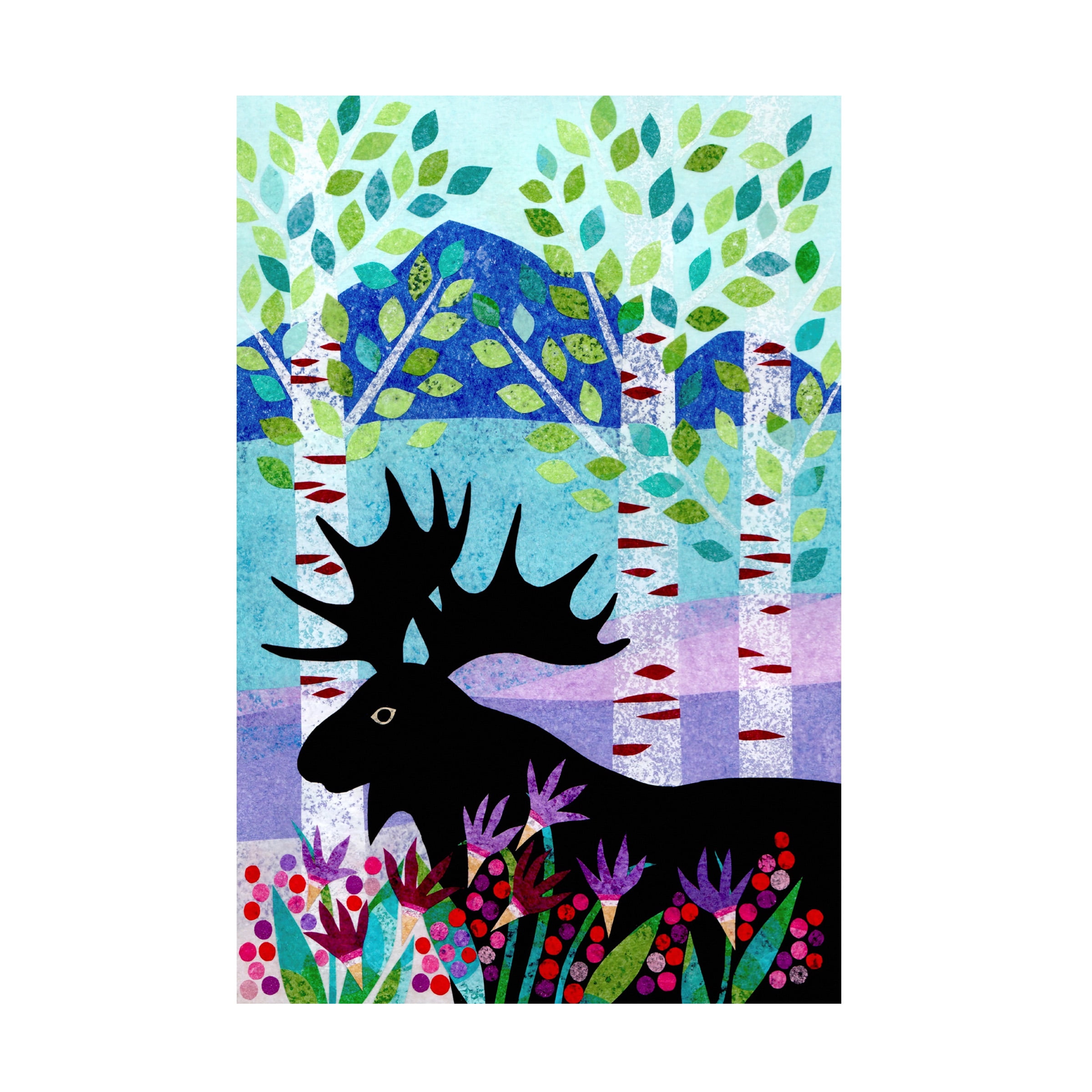 Kim Conway 'Forest Creatures XII' Canvas Art