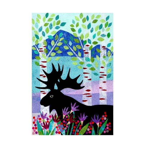 Kim Conway 'Forest Creatures XII' Canvas Art