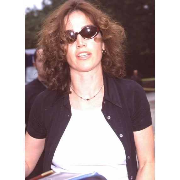 Kim Delaney In Open Black Short Sleeve Top And Sunglasses Photo Print (8 x 10) - Item # CPA4620