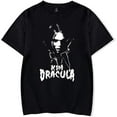 thumbnail image 1 of Kim Dracula Merch T-shirt New Retro Short Sleeve Men's And Women's Popular Streetwear, 1 of 2