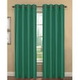 thumbnail image 1 of Kim Faux Silk Extra Wide Grommet Curtain Panel Pairs, 1 of 7