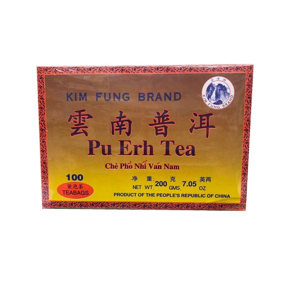 Kim Fung Brand Pu Erh Tea 100 Teabags