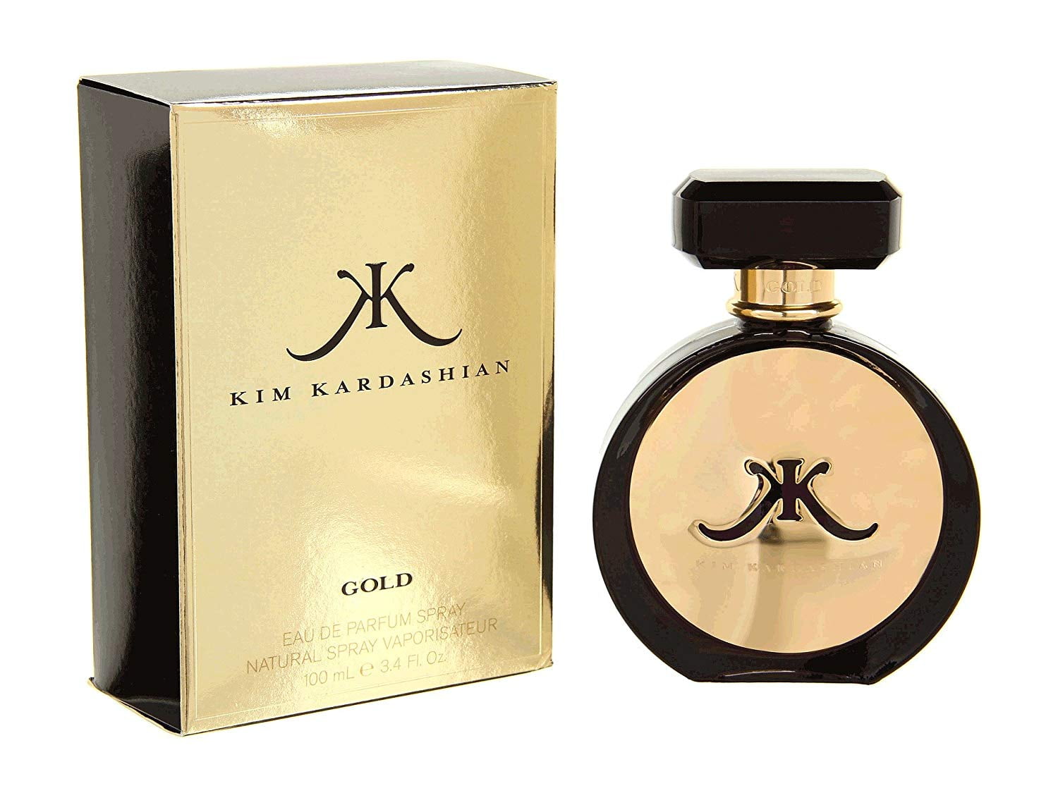 Kim Kardashian Gold Eau De Parfum Spray By Kim Kardashian - 3.4 oz Kim Kardashian Gold Eau De Parfum Spray By Kim Kardashian - 3.4 oz