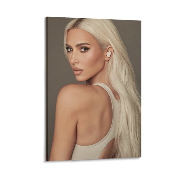 Kim Kardashian Hot Girl Sexy Poster (5) Posters Art Print Wall Photo Paint Poster Hanging Picture Family Bedroom Decor Gift 24x36inch(60x90cm)