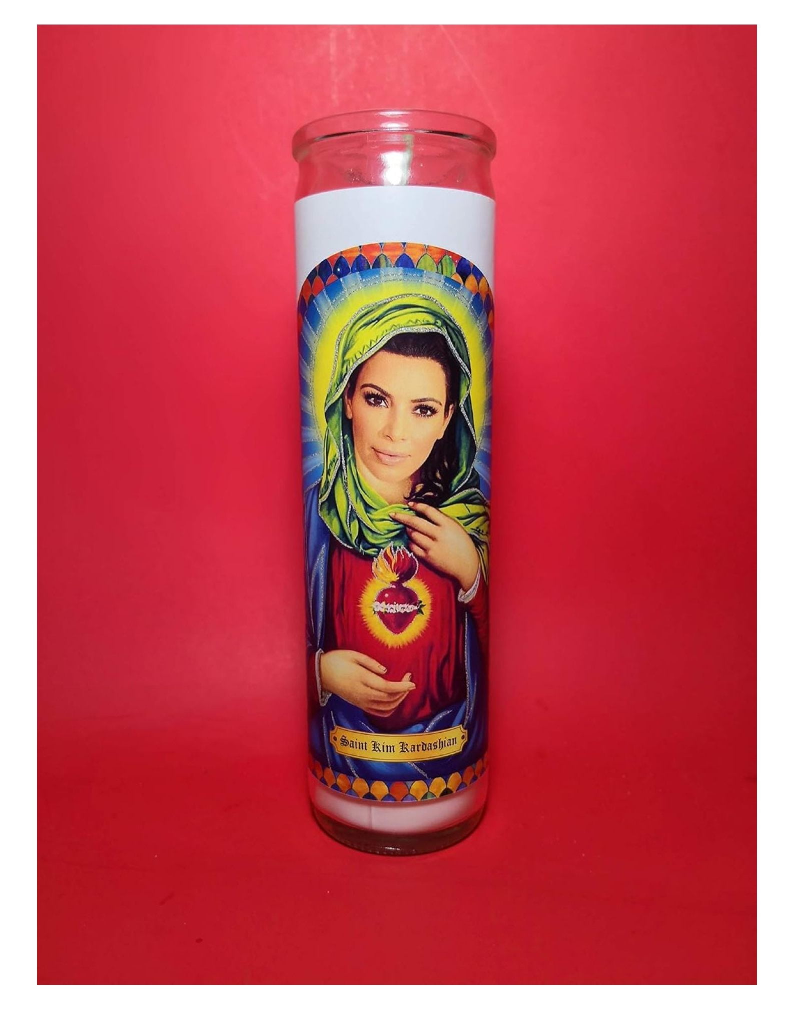 Kim Kardashian Prayer Candle Funny Gag Gift Funny Prayer Candles