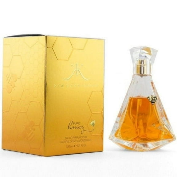 Kim Kardashian Pure Honey Eau De Parfum 3.4 Oz Women's Perfume Kim Kardashian