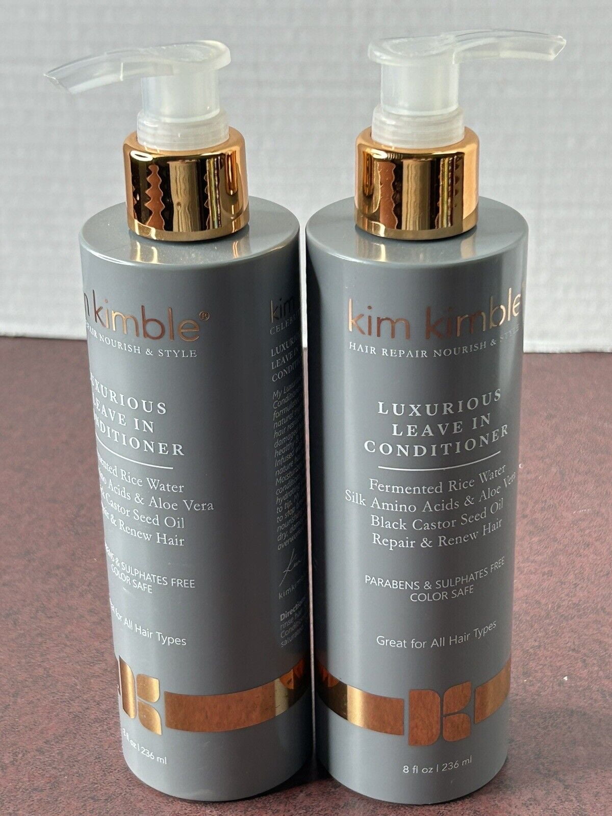 Kim Kimble Healing Leave-in Conditioner Rice Water & Caster Seed Oil 8 fl oz