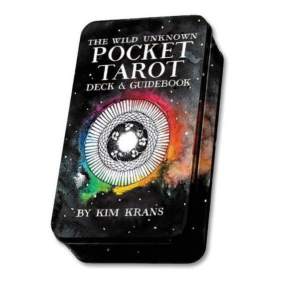 Kim Krans The Wild Unknown Pocket Tarot Card Game, 2.44" x 1.81" x 3.94", 78 Count