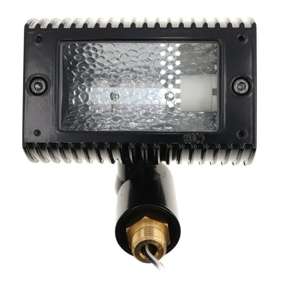 Kim Lighting EL215BL Micro-Flood Landscape Light, 100W T4 Halogen, 120V, Black