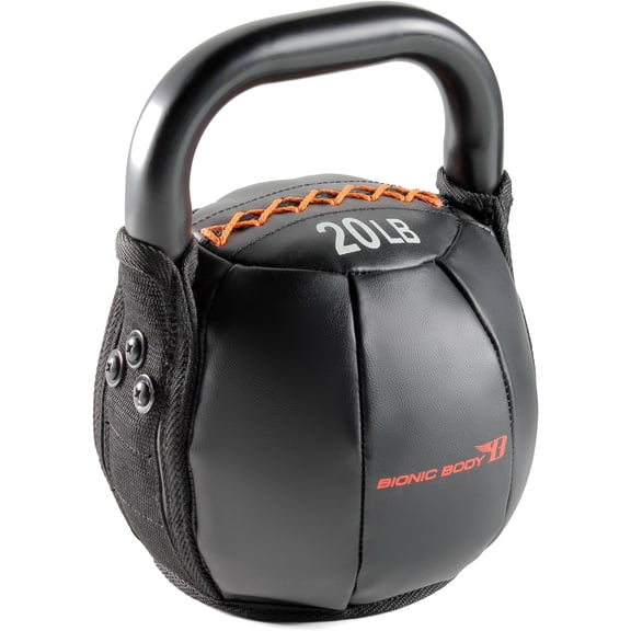 by Kim Lyons Soft Kettlebell with Handle | Soft Weight for Strength , Conditioning, Core & Full  Workouts |   |  Gym,  , HIIT & Functional Fitness Equipment