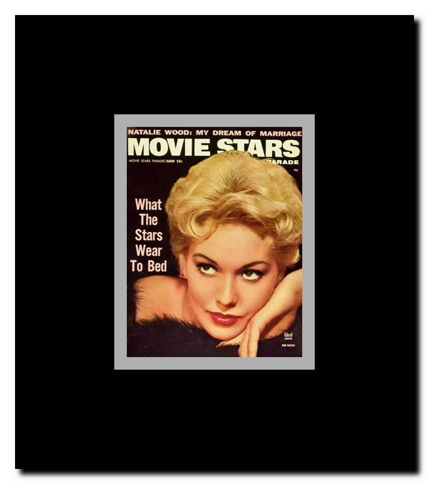 Kim Novak Framed Movie Poster