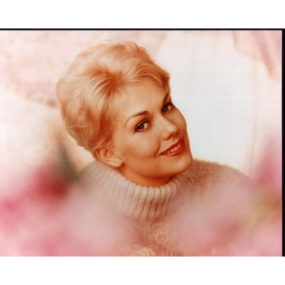 Kim Novak Headshot In White Turtleneck Photo Print (8 x 10) - Item # MVM51955