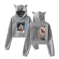 thumbnail image 1 of Kim Petras Feed The Beast Tour Cat Ear Hoodie Casual Fashion Bear Ear Sweatshirt, 1 of 2