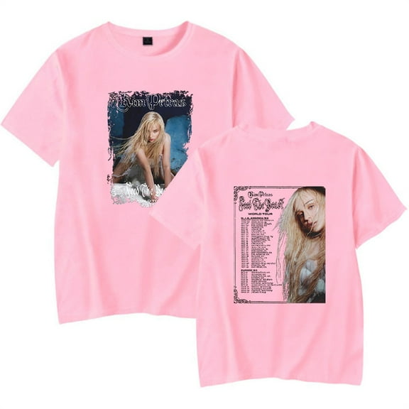 Kim Petras Feed The Beast Tour Tshirt Casual Short Sleeve Fashion Crewneck of Men