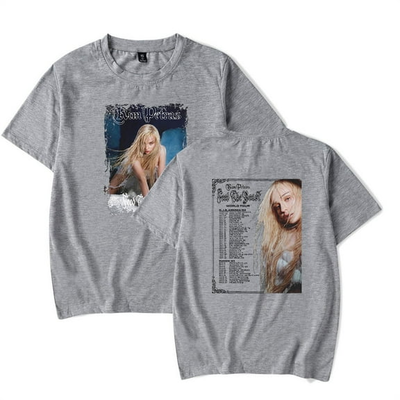 Kim Petras Feed The Beast Tour Tshirt Casual Short Sleeve Fashion Crewneck of Men
