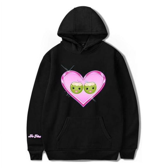 Kim Petras Hoodies sweatshirt Merch Coconuts print ,Kim Petras Unisex Trend Casual Street Clothing sweatshirt