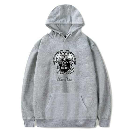 Kim Petras Hoodies sweatshirt Merch Feed The Beast Crest Hoodie ,Kim Petras Unisex Trend Casual Street Clothing