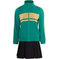 thumbnail image 1 of Kim Pine Suits Women's Kim Pine Green Top Skirts Outfits Suit Uniform for Women Girls, 1 of 7