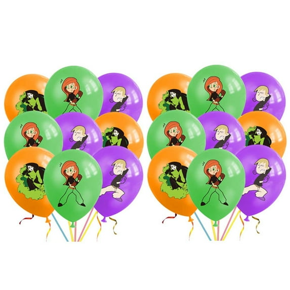 Kim Possible Balloons Party Supplies Birthday Favors Decorations Decor Kit Latex