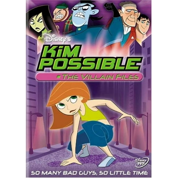 Kim Possible: The Villain Files (DVD), Walt Disney Video, Kids & Family