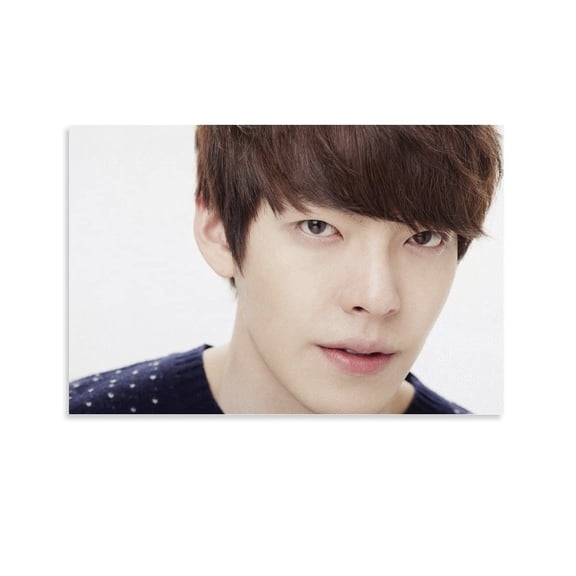 Kim Woo Bin, A Famous Korean Male Star Canvas Poster Wall Art Decor Print Picture Paintings for Living Room Bedroom Decoration