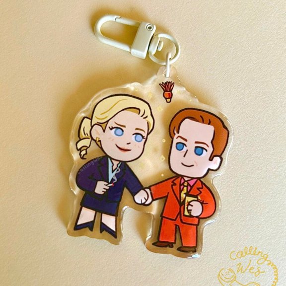 Kim and Jimmy acrylic keychain | BCS (1 keychain)