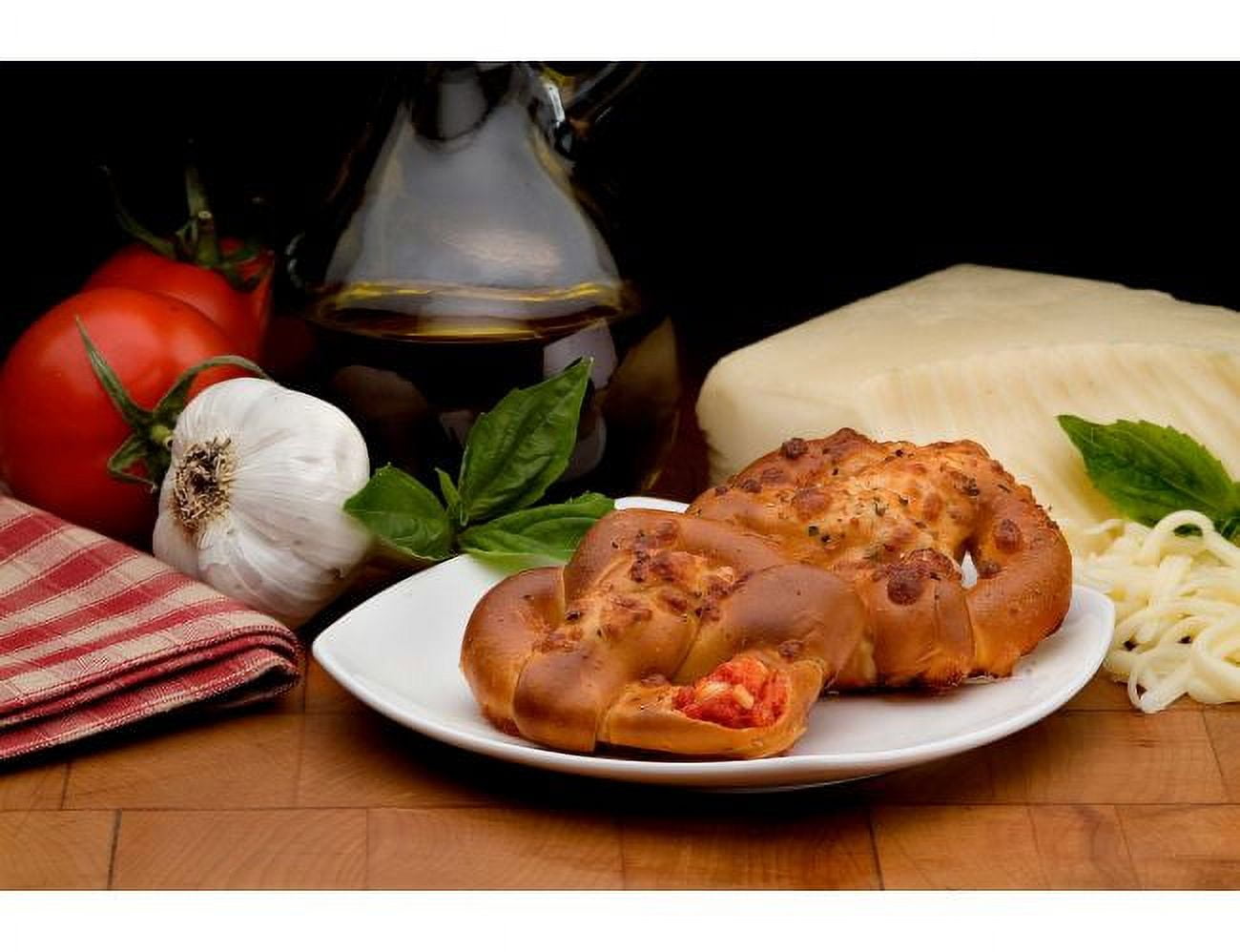 Kim & Scott's, Pizza Stuffed Pretzels, 6 Ounce, 24 per case