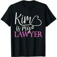 thumbnail image 1 of Kim is My Lawyer Reading the Law Criminal Justice Reform T-Shirt, 1 of 5