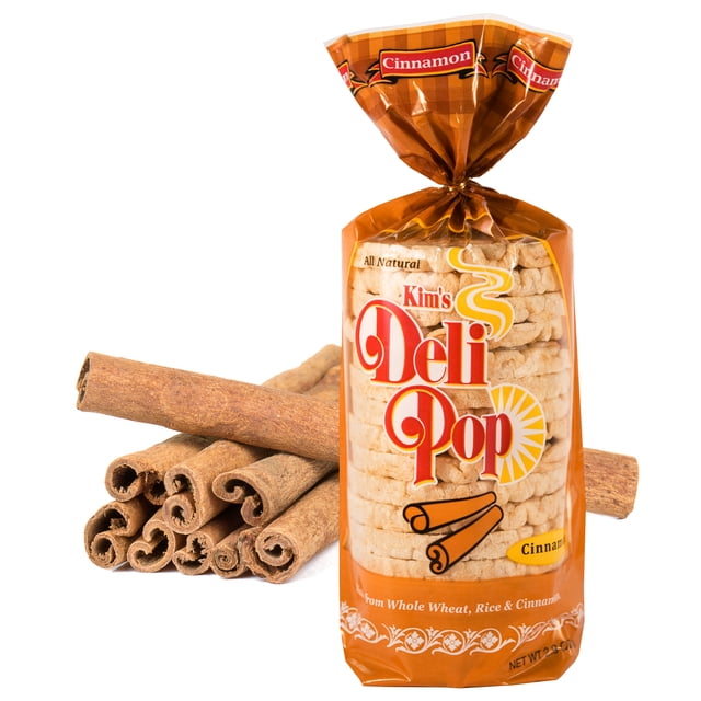 Kim's Deli Pop Cinnamon Rice Cakes - 2.9 oz - 12 Bags - Walmart.com