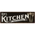 thumbnail image 1 of Kim's Kitchen Sign Chic Wall Decor Gift Mom 8x24 108240014121, 1 of 1