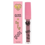 KimChi Chic Beauty Gloss Over Gloss, Shimmery Micro-Sparkle Lip Gloss To Wear Alone Or Over Lipstick, Fragrance-Free Luscious Lip Balm, Purple With Pink and Gold Shimmer, 05 Aurora, 0.35ml