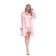 thumbnail image 1 of KimKen Satin Pajamas – 7-Piece Silk PJ Sets for Women – Elegant and Sexy &nbsp;&nbsp;&nbsp;, 1 of 12