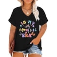 thumbnail image 1 of KimSoong Plus Size Magic Kingdom Shirts for Women Castle Graphic T-Shirt Cute Holiday Shirt Princess Tee Funny Vacation Tops, 1 of 7