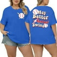 thumbnail image 1 of KimSoong Women Plus Size Baseball Shirt in My Baseball Mom Era Graphic Tee Game Day T-Shirt Softball Mom Tops, 1 of 7