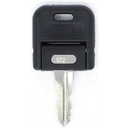 Kimball Office 072 [Double Sided] Replacement Keys: 2 Keys