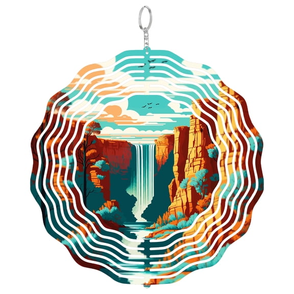 Kimberley Australia Outback 3D Wind Spinner Kinetic Hanging Yard Art Outdoor Garden Decor WA Wilderness Gift