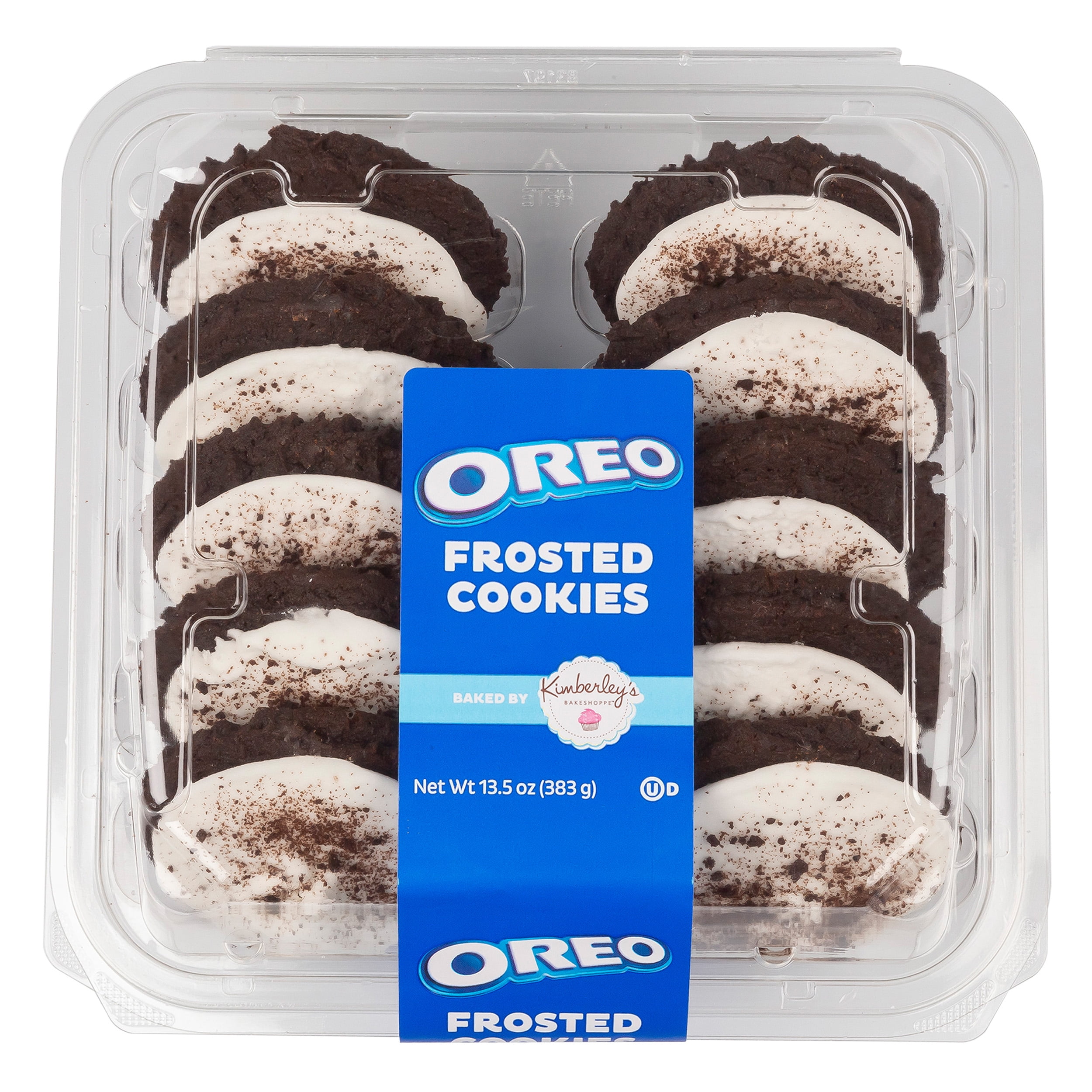 Kimberley's Bakeshoppe Oreo Frosted Sugar Cookie, 13.5oz, 10 Count