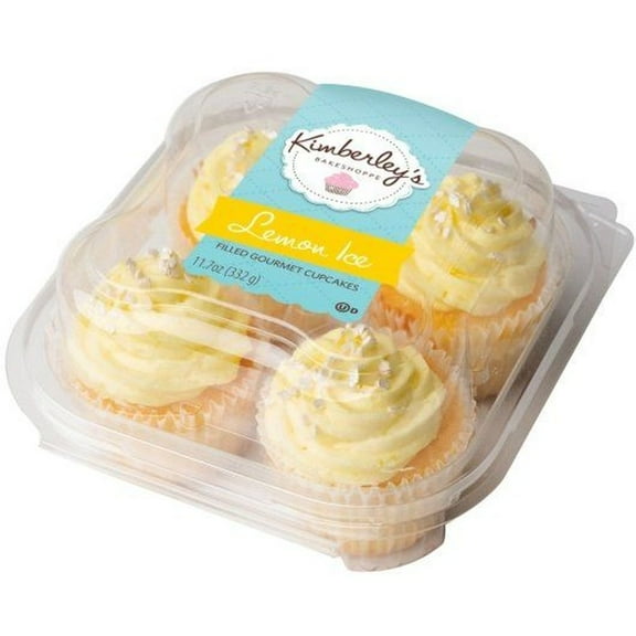 Kimberleys Bakeshoppe Lemon Ice Gourmet Cupcake, 11.7 Ounce -- 12 per case