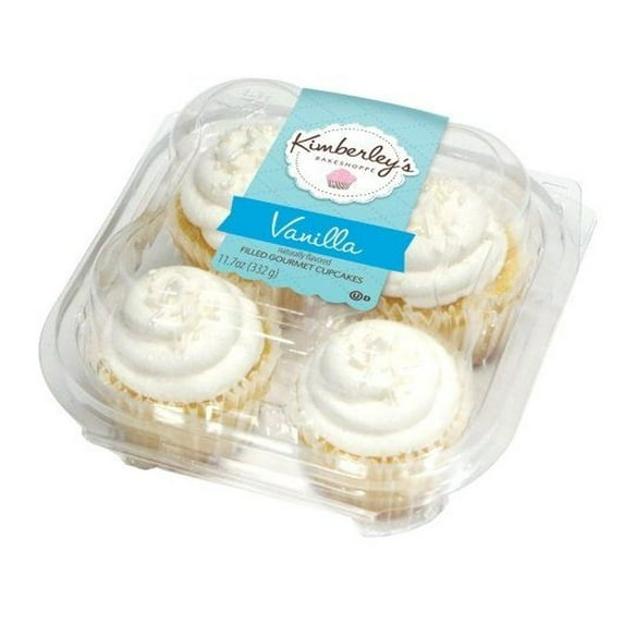 Kimberleys Bakeshoppe Vanilla Bean Gourmet Cupcake, 11.7 Ounce -- 12 per case